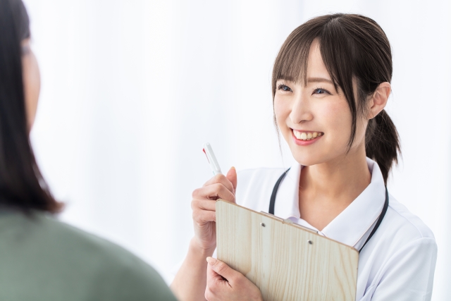 看護ケアの様子